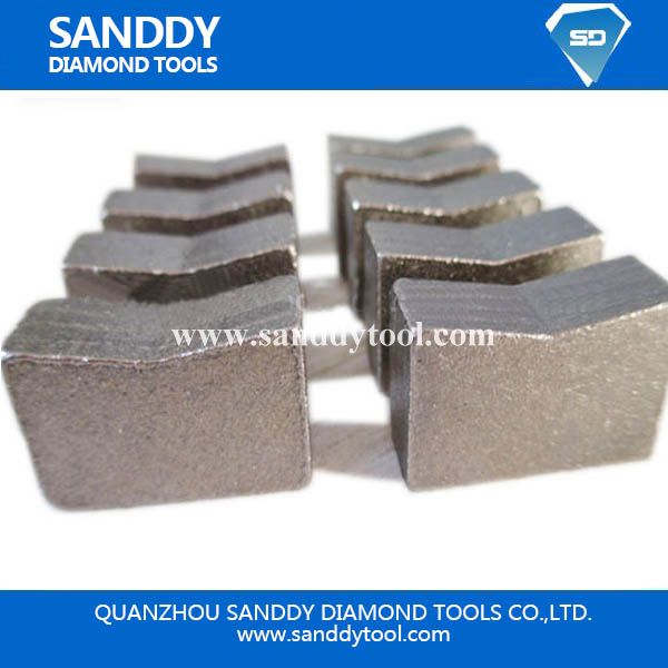 V Type Granite Block Cutting Segment