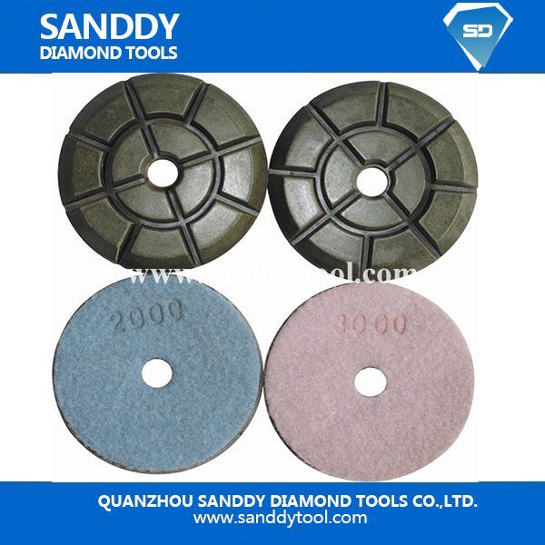 Diamond Concrete Floor Polishing Pads Round Shape2