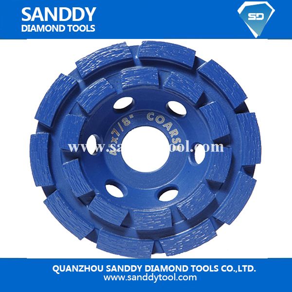 Double Row Diamond Cup Wheel For Concrete