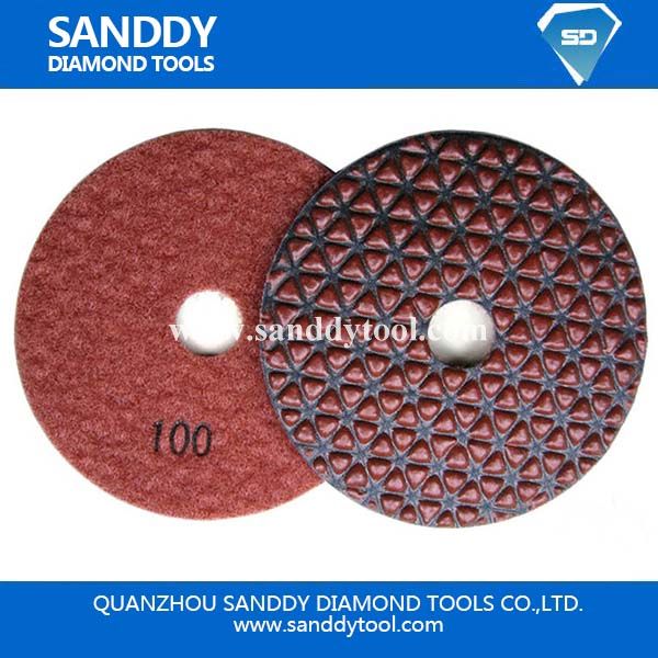 Triangle Shape Diamond Dry Polishing Pads