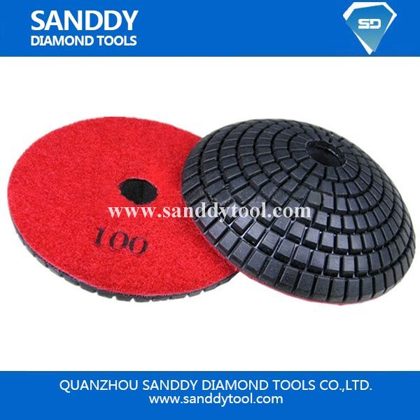 Convex Diamond Wet Polishing Pads